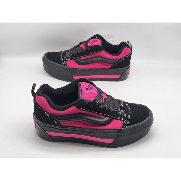 Vans Knu Stack Shoes Womens Size 6.5 Platform Old Skool Skate Extra Laces - Picture 4 of 10